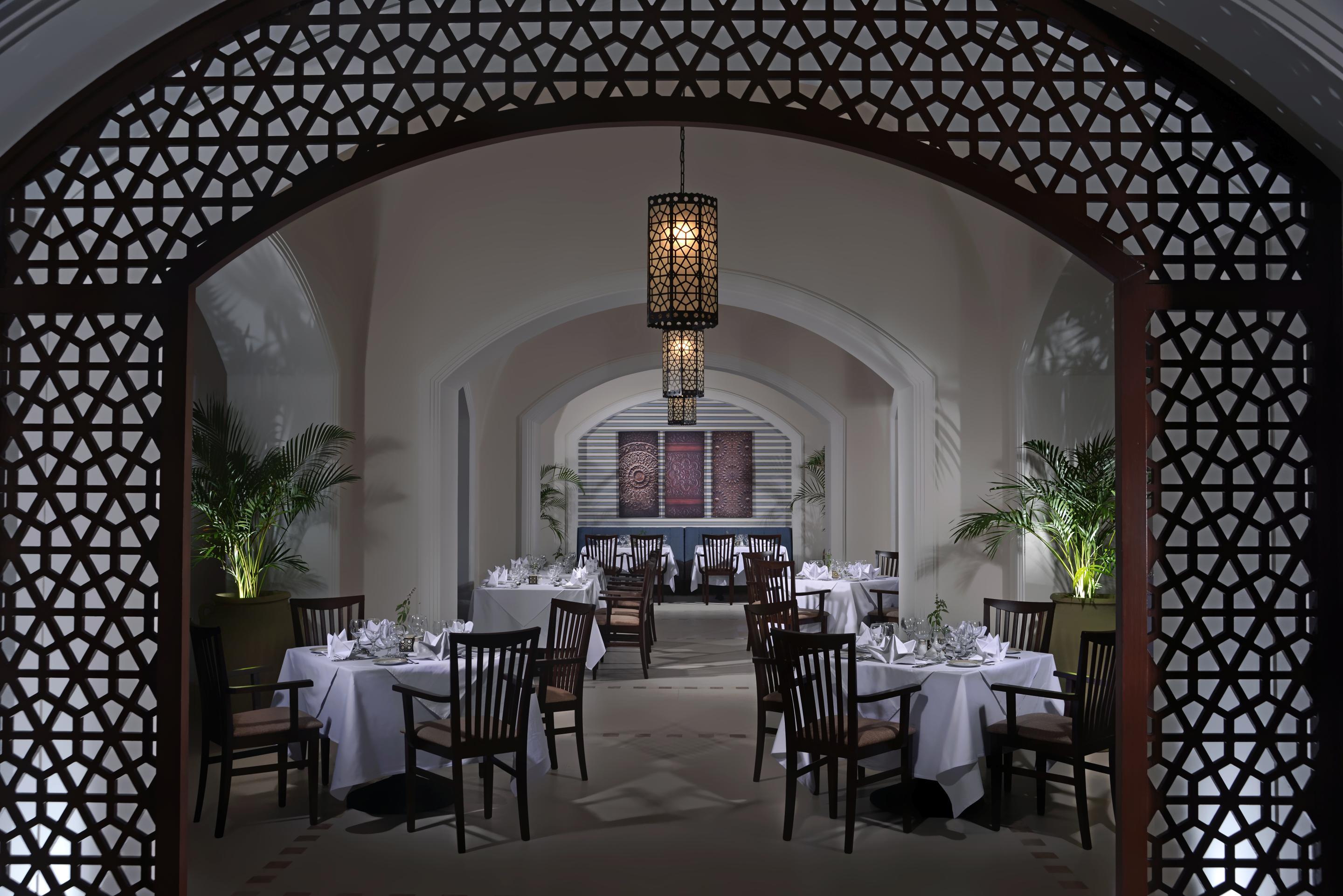 Steigenberger Alcazar Hotell Sharm el-Sheik Eksteriør bilde The restaurant at the Taj Mahal Palace