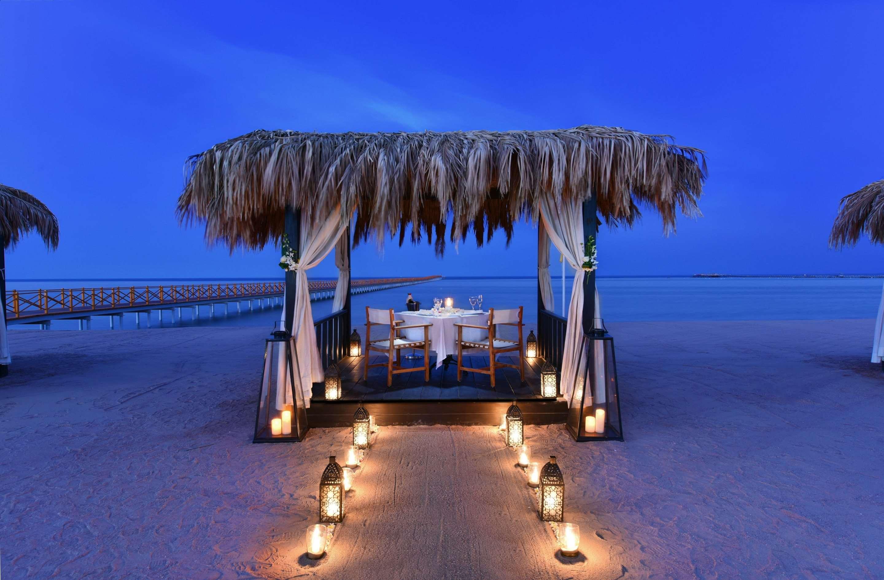 Steigenberger Alcazar Hotell Sharm el-Sheik Eksteriør bilde The beach at the resort