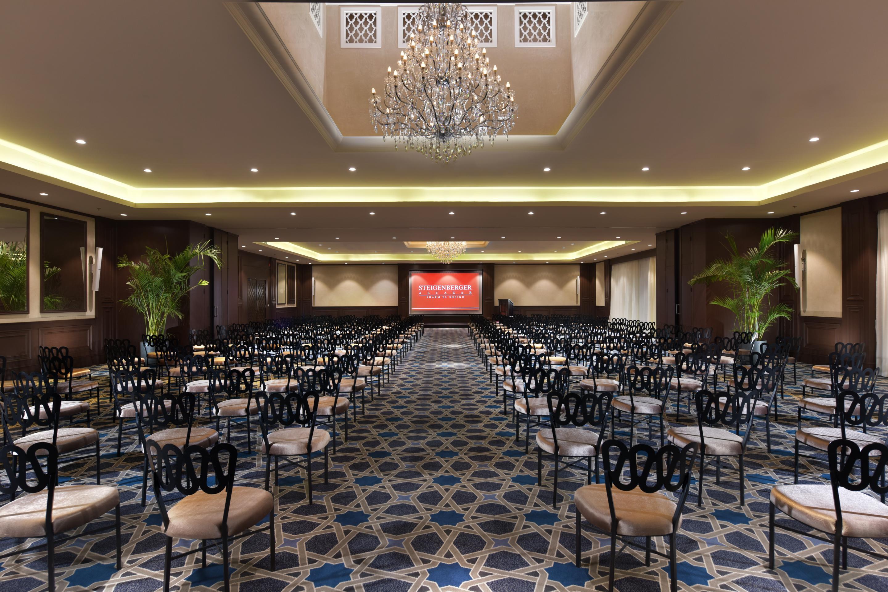 Steigenberger Alcazar Hotell Sharm el-Sheik Eksteriør bilde The ballroom